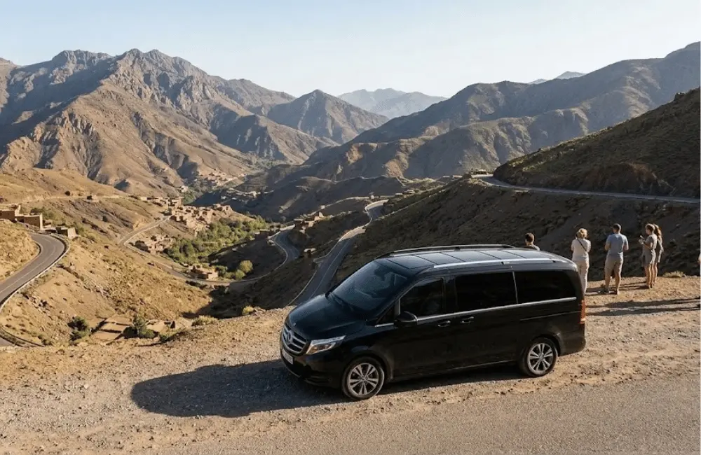 Taxi Marrakech Ouarzazate – Transfert privé, Tizi n'Tichka & Kasbahs